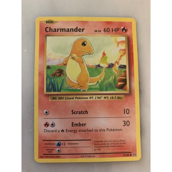 Charmander Pokemon Card - Picture 1 of 5